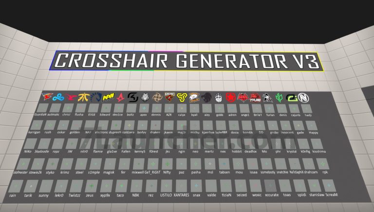 Карта crosshair generator cs go