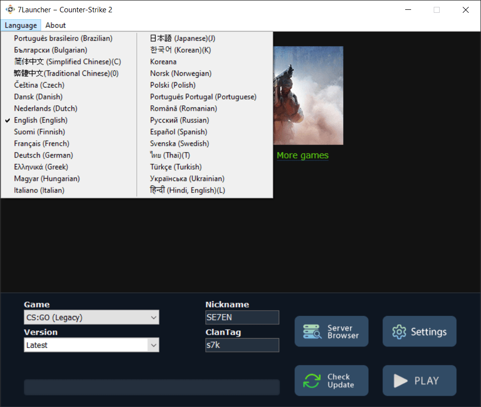 7Launcher CS GO        
