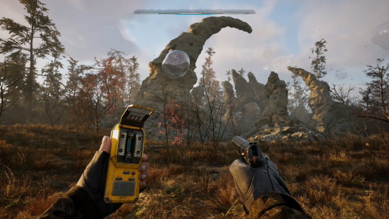 Using a detector near a gravity anomaly to search for artifacts